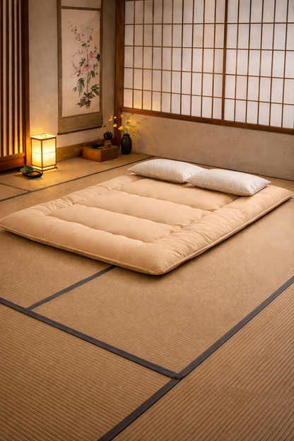 Matelas Futon Japonais Confortable Pliable