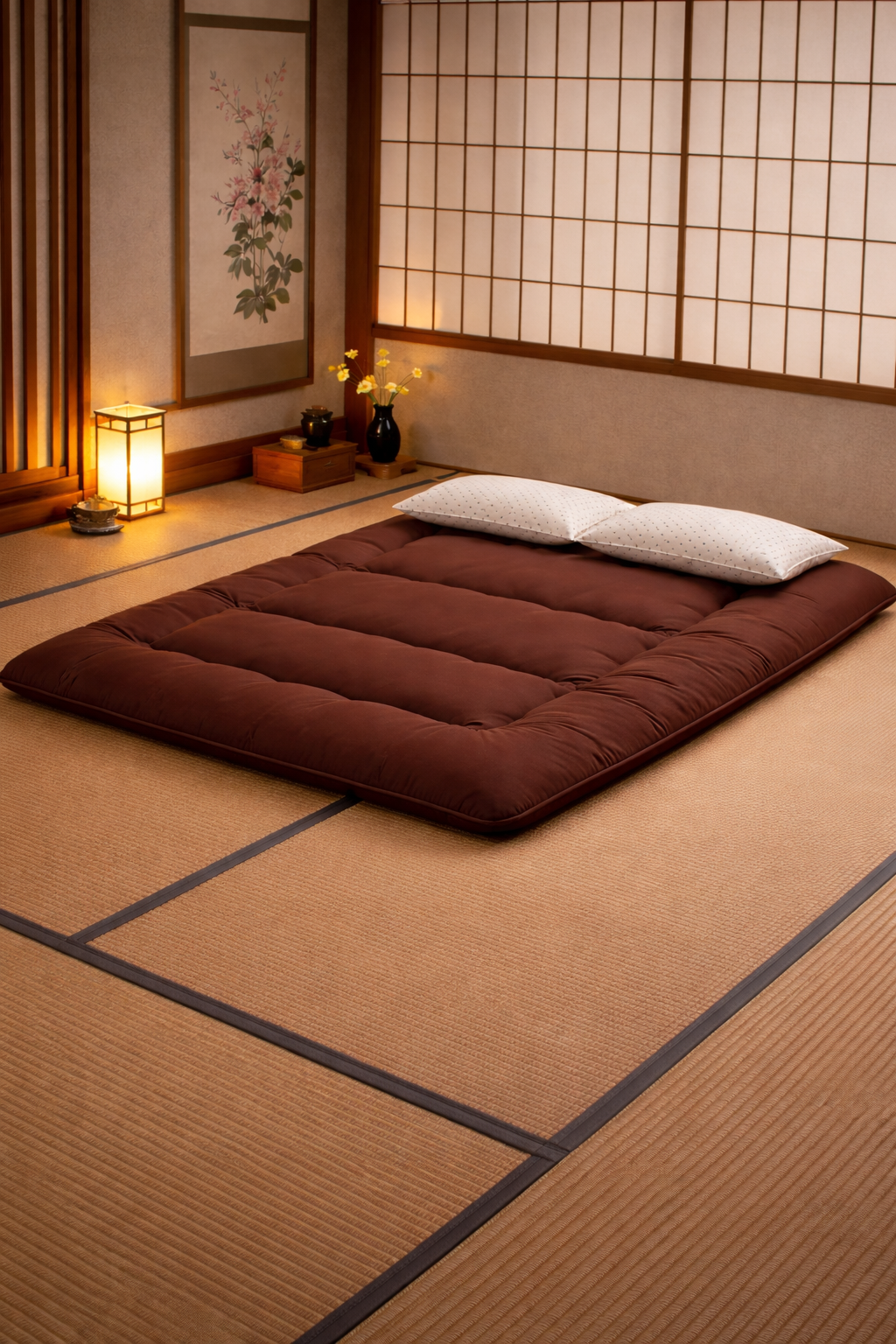 Matelas Futon Japonais Confortable Pliable
