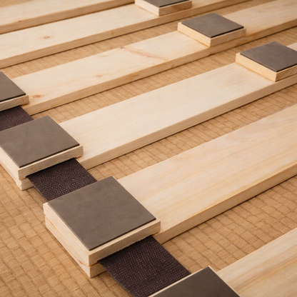 Lattes de Support de lit en bois massif - Style japonais
