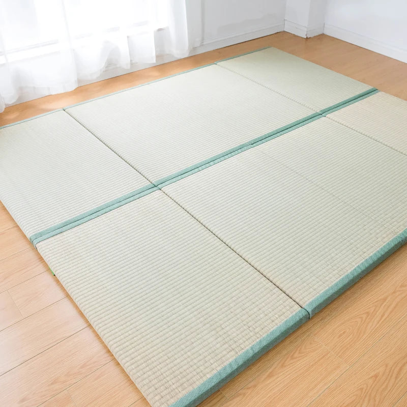 Tatami pliable en paille