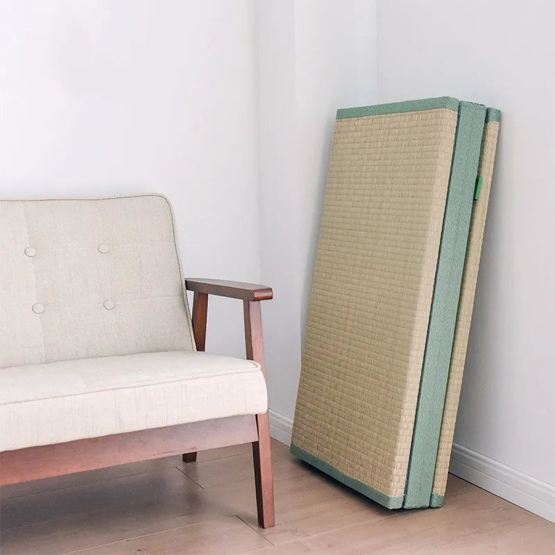 Tatami pliable en paille
