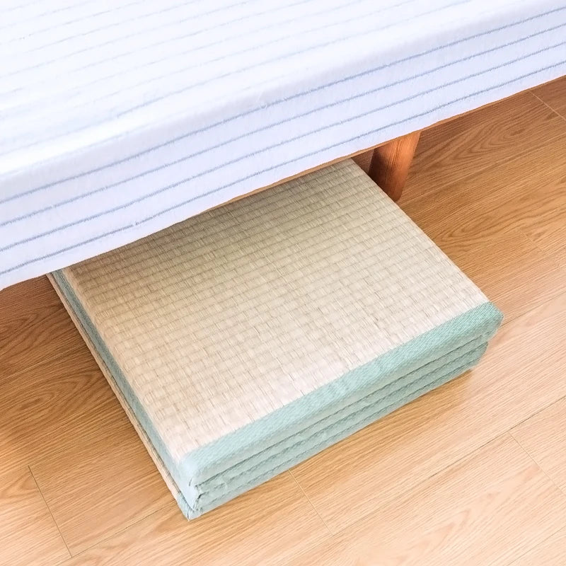 Tatami pliable en paille