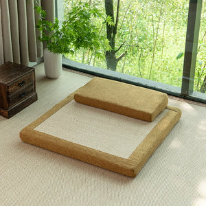 Set Méditation Zafu/Zabuton Naturel Chinois